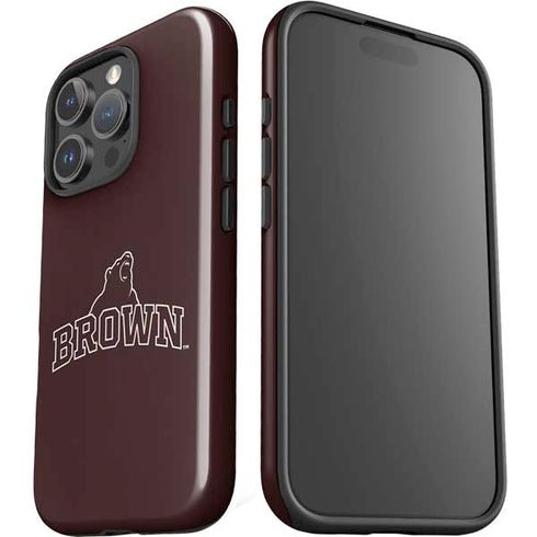 Brown University Outlined iPhone 16 Pro Max Impact Case